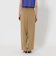 【WEB限定 Wardrobe DAILY MINIMAL】ランダムタック テーパードパンツ -ウォッシャブル-