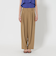 【WEB限定 Wardrobe DAILY MINIMAL】ランダムタック テーパードパンツ -ウォッシャブル-