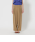 【WEB限定 Wardrobe DAILY MINIMAL】ランダムタック テーパードパンツ -ウォッシャブル-