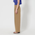 【WEB限定 Wardrobe DAILY MINIMAL】ランダムタック テーパードパンツ -ウォッシャブル-