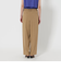 【WEB限定 Wardrobe DAILY MINIMAL】ランダムタック テーパードパンツ -ウォッシャブル-