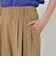 【WEB限定 Wardrobe DAILY MINIMAL】ランダムタック テーパードパンツ -ウォッシャブル-