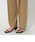 【WEB限定 Wardrobe DAILY MINIMAL】ランダムタック テーパードパンツ -ウォッシャブル-