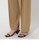 【WEB限定 Wardrobe DAILY MINIMAL】ランダムタック テーパードパンツ -ウォッシャブル-