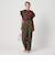 【WEB限定 Wardrobe DAILY MINIMAL】ランダムタック テーパードパンツ -ウォッシャブル-