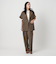 【WEB限定 Wardrobe DAILY MINIMAL】ランダムタック テーパードパンツ -ウォッシャブル-