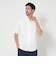 【WEB限定 WARDROBE SMART】コットン ワイドカラー スキッパーシャツ