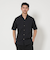 【WEB限定 WARDROBE SMART】コットン ワイドカラー スキッパーシャツ