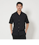 【WEB限定 WARDROBE SMART】コットン ワイドカラー スキッパーシャツ
