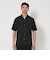 【WEB限定 WARDROBE SMART】コットン ワイドカラー スキッパーシャツ