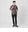 【WEB限定 WARDROBE SMART】コットン ワイドカラー スキッパーシャツ