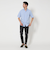 【WEB限定 WARDROBE SMART】コットン ワイドカラー スキッパーシャツ