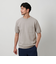 【WEB限定 WARDROBE SMART】マシーンウォッシュ 1ポケット ニット Tシャツ【抗菌・防臭】