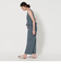 【WEB限定】ナイロン ペプラム オールインワン -ウォッシャブル-