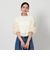 【WEB限定】フリンジスリーブ プルオーバー -ウォッシャブル-