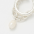 ＜loni＞Ivy pearl chain リング-2WAY-
