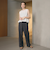 【WEB限定 Wardrobe DAILY MINIMAL】バルーン ノースリーブブラウス -ウォッシャブル-