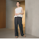 【WEB限定 Wardrobe DAILY MINIMAL】バルーン ノースリーブブラウス -ウォッシャブル-