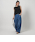【WEB限定 Wardrobe DAILY MINIMAL】バルーン ノースリーブブラウス -ウォッシャブル-