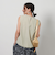 【WEB限定 Wardrobe DAILY MINIMAL】バルーン ノースリーブブラウス -ウォッシャブル-