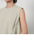 【WEB限定 Wardrobe DAILY MINIMAL】バルーン ノースリーブブラウス -ウォッシャブル-