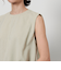 【WEB限定 Wardrobe DAILY MINIMAL】バルーン ノースリーブブラウス -ウォッシャブル-