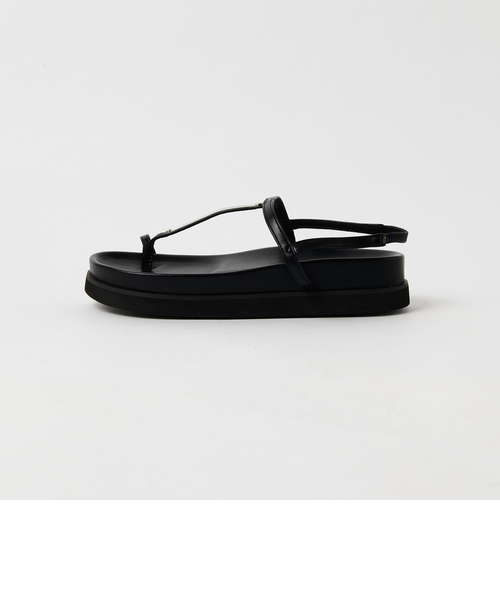 【beauty&youth】メタルプレートプラットフォームサンダル セール】メタルプレート プラットフォーム サンダル（サンダル