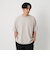 Air Dobby ワイドテーパード クルーネック Tシャツ -ヨコストレッチ 吸水速乾性-