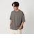 Air Dobby ワイドテーパード クルーネック Tシャツ -ヨコストレッチ 吸水速乾性-