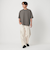 Air Dobby ワイドテーパード クルーネック Tシャツ -ヨコストレッチ 吸水速乾性-