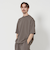 Air Dobby ワイドテーパード クルーネック Tシャツ -ヨコストレッチ 吸水速乾性-