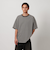アシッドウォッシュ ボーダー Tシャツ