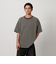 アシッドウォッシュ ボーダー Tシャツ
