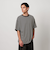 アシッドウォッシュ ボーダー Tシャツ