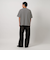 アシッドウォッシュ ボーダー Tシャツ