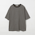 アシッドウォッシュ ボーダー Tシャツ