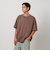 アシッドウォッシュ ボーダー Tシャツ