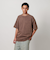 アシッドウォッシュ ボーダー Tシャツ