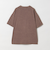 アシッドウォッシュ ボーダー Tシャツ