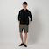 【WEB限定 WARDROBE SMART】 Reflax スリム ショートパンツ