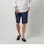 【WEB限定 WARDROBE SMART】 Reflax スリム ショートパンツ