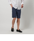 【WEB限定 WARDROBE SMART】 Reflax スリム ショートパンツ