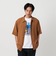 メッシュ ドビー キャンプカラー フォルム シャツ ‐吸水速乾‐