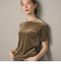 ベロア コンパクト ショートスリーブTシャツ