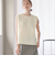 【WEB限定】フリンジ ノースリーブブラウス -ウォッシャブル-