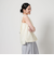 【WEB限定】フリンジ ノースリーブブラウス -ウォッシャブル-