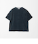 ポリエステルコットン ベロアボーダーTシャツ