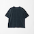 ポリエステルコットン ベロアボーダーTシャツ