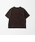 ポリエステルコットン ベロアボーダーTシャツ