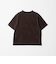 ポリエステルコットン ベロアボーダーTシャツ
